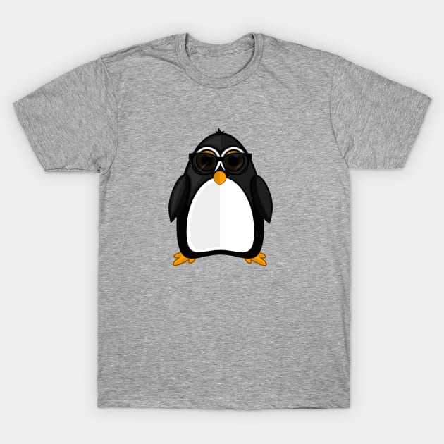 Cool Penguin T-Shirt by adamzworld